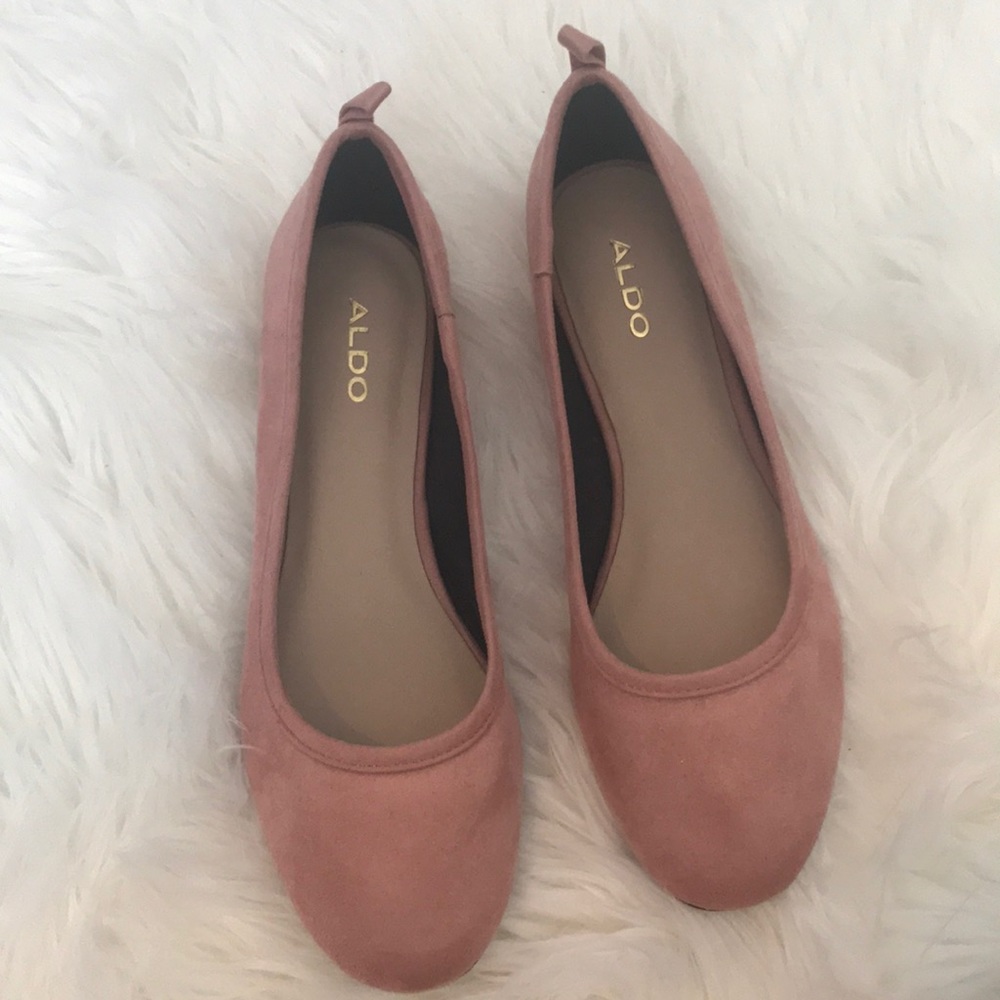 Suede ALDO flats